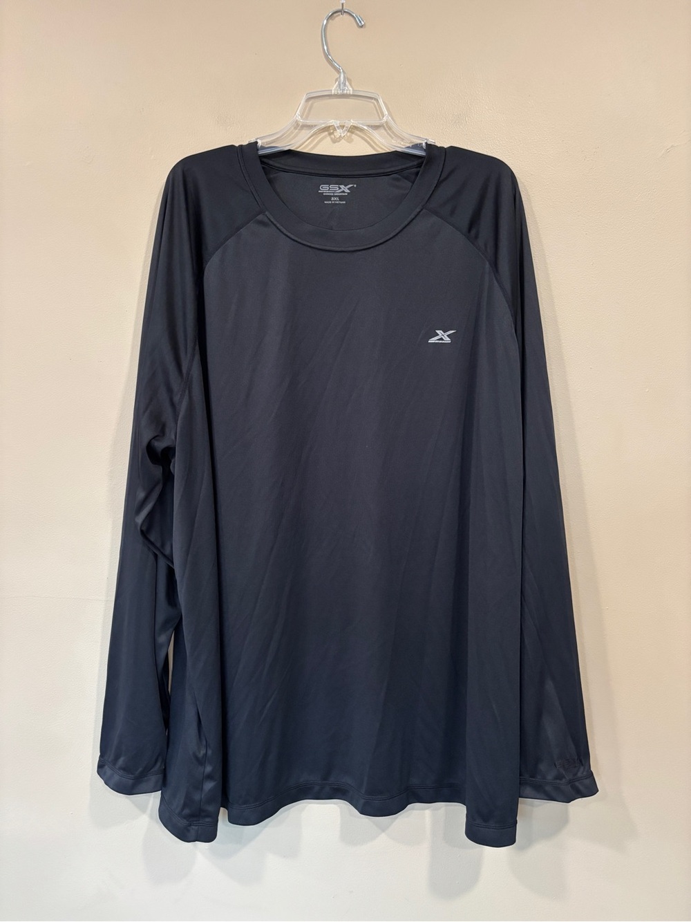 GSX Gander Mountain Long Sleeve Performance Black Shirt Size 3XL